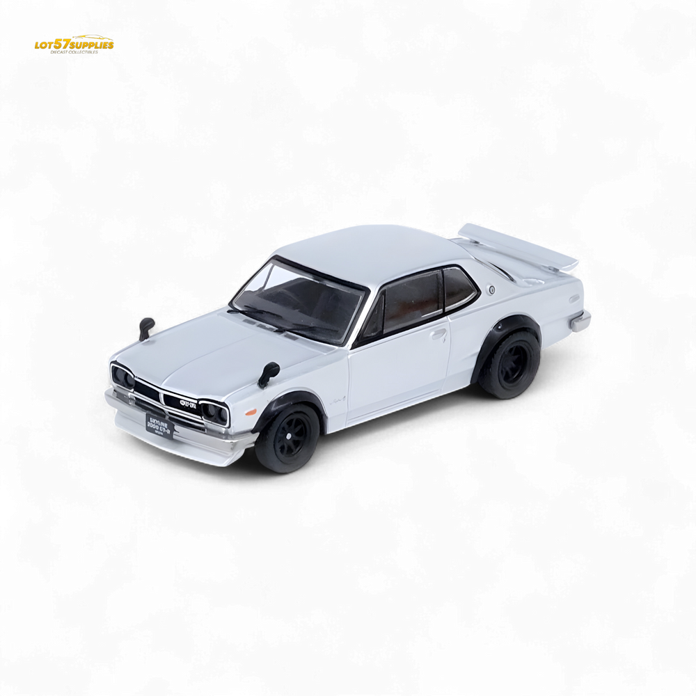 Inno64 Nissan Skyline 2000GT-R (KPGC10) in Silver 1:64 (ONLINE ORDER ONLY)