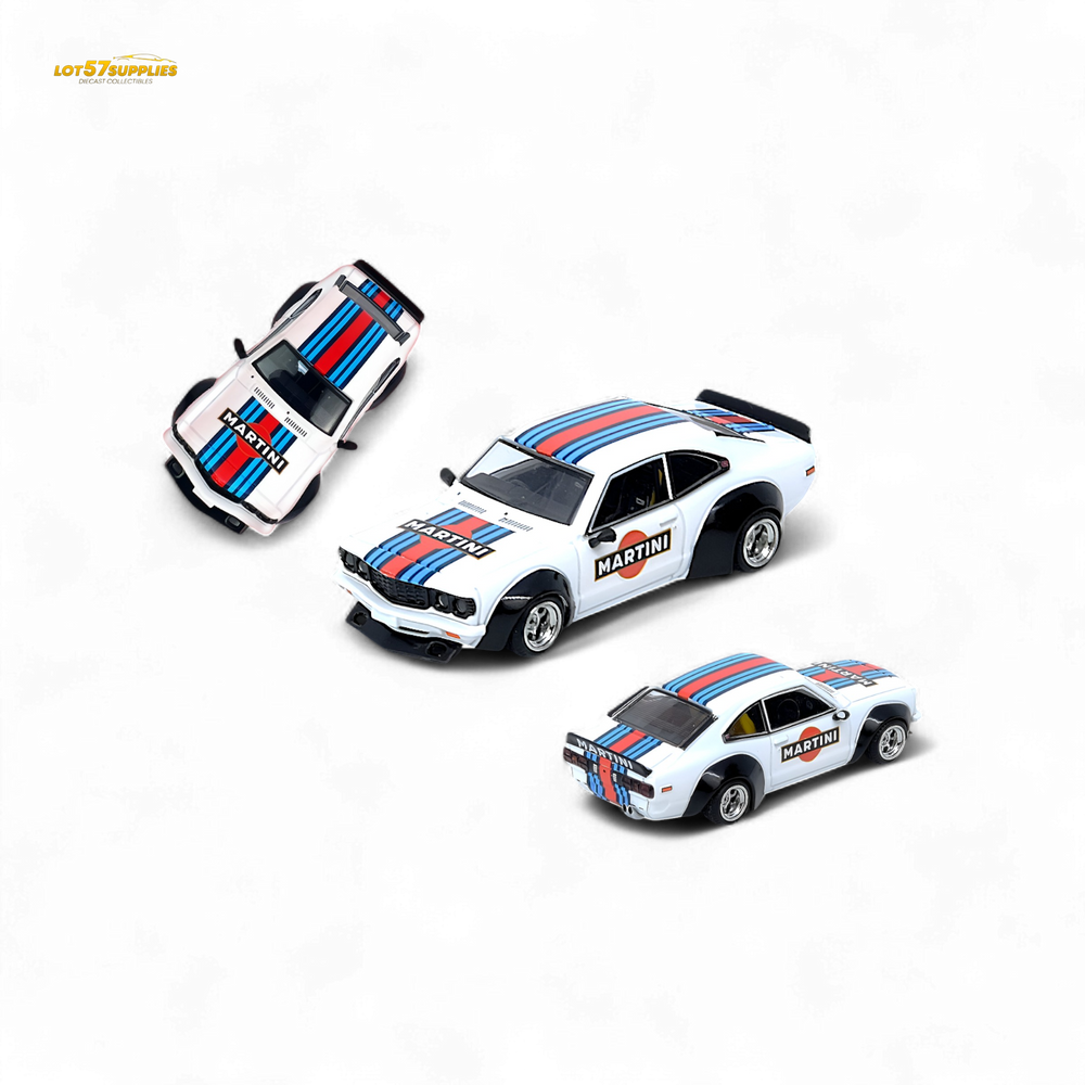 Inno64 MAZDA SAVANNA RX3 "MARTINI RACING" Livery 1:64 (ONLINE ORDER ONLY)