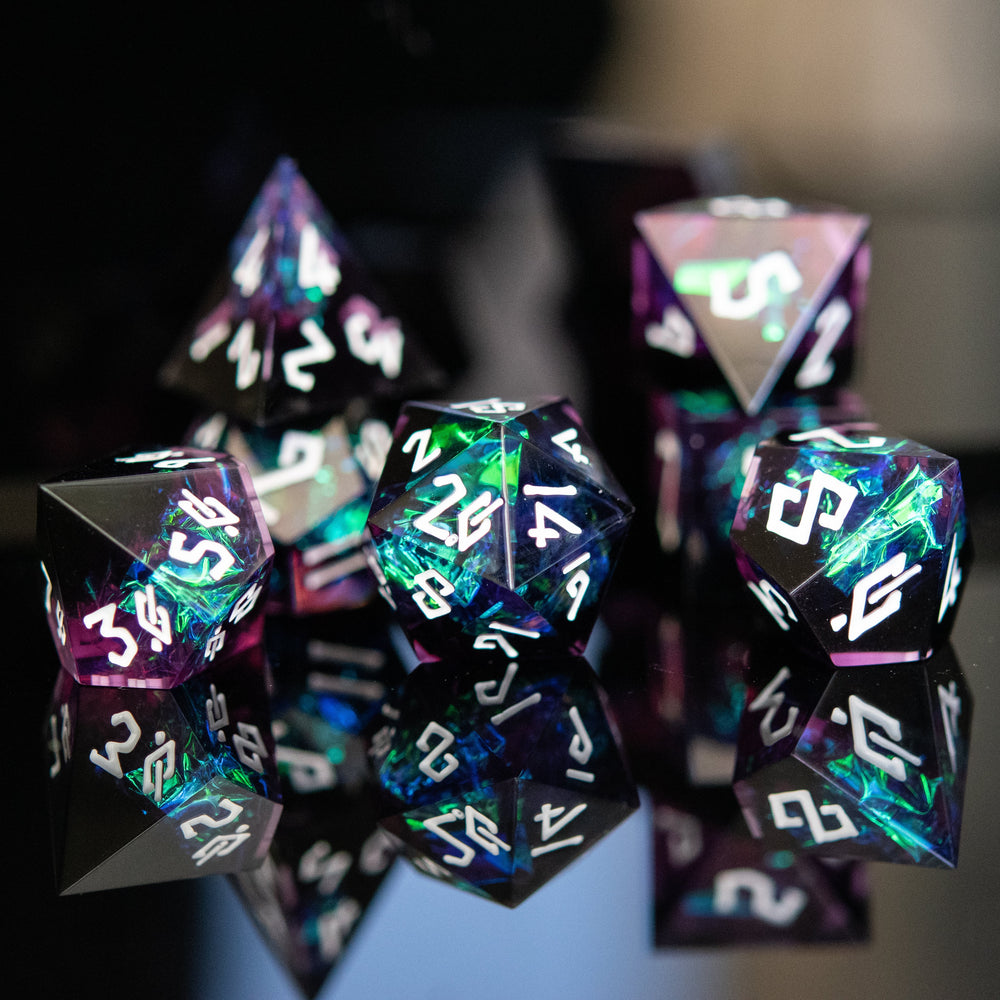 Incantation Sharp-Edged Resin Dice Set (ONLINE ORDER ONLY)