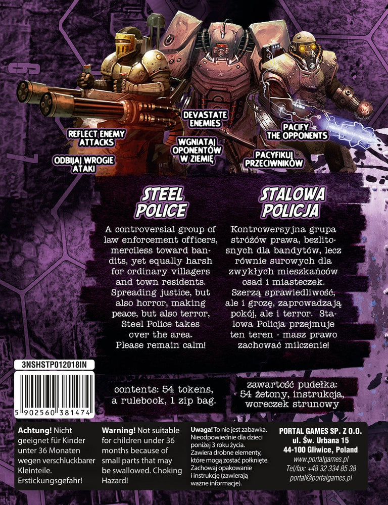 Neuroshima Hex: Steel Police (ONLINE ORDER ONLY)