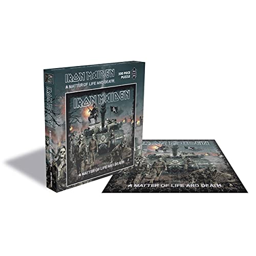 IRON MAIDEN - A MATTER OF LIFE AND DEATH (500 PIECE JIGSAW PUZZLE) [Puzzle] (ONLINE ORDER ONLY)