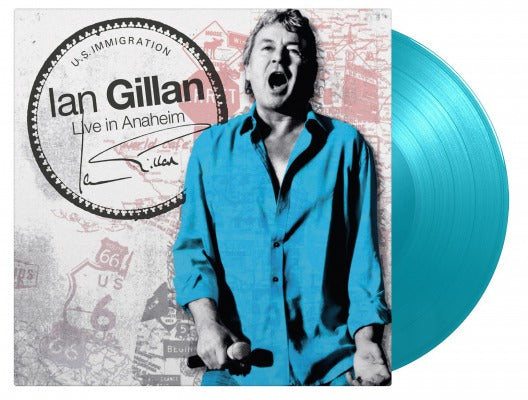 Ian Gillan - Live In Anaheim (Limited Edition, Gatefold, 180-Gram Turquoise Colored Vinyl) [Import] (2 Lp's) [Vinyl] (ONLINE ORDER ONLY)