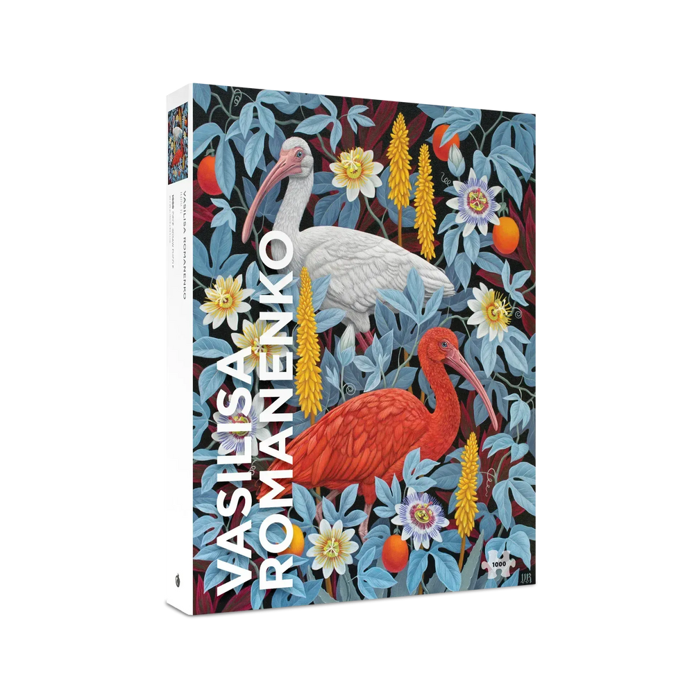 Ibises by Vasilisa Romanenko 1000 Piece Jigsaw Puzzle Pomegranate