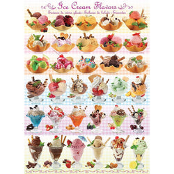 Ice Cream Flavors 1000 Piece Jigsaw Puzzle Eurographics