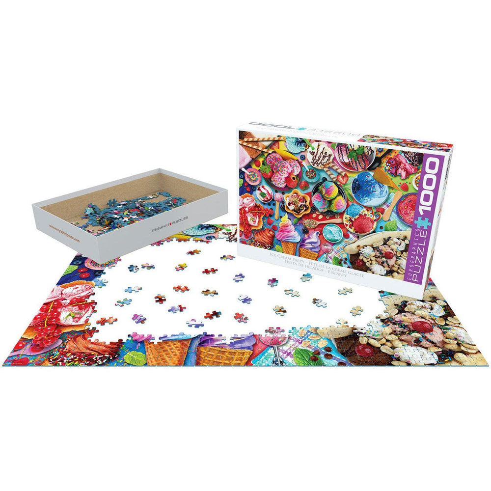 Ice Cream Party 1000 Piece Jigsaw Puzzle Eurographics (ONLINE ORDER ONLY)