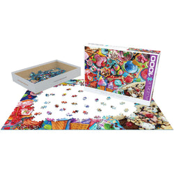 Ice Cream Party 1000 Piece Jigsaw Puzzle Eurographics (ONLINE ORDER ONLY)