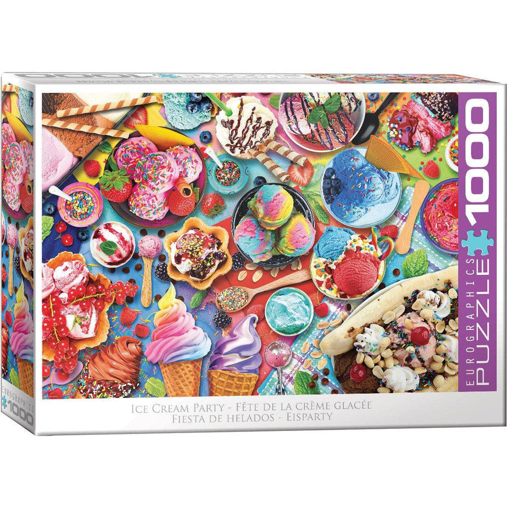 Ice Cream Party 1000 Piece Jigsaw Puzzle Eurographics (ONLINE ORDER ONLY)