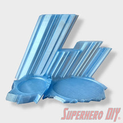 Ice Crystal Dual Display – Sized to Fit Funko Pop Superman #562 & Krypto #565 (ONLINE ORDER ONLY)