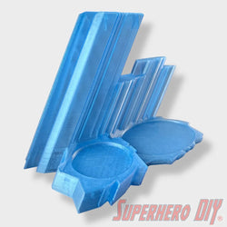 Ice Crystal Dual Display – Sized to Fit Funko Pop Superman #562 & Krypto #565 (ONLINE ORDER ONLY)