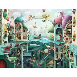 If Fish Could Walk by Demelsa Haughton 2000 Piece Jigsaw Puzzle Ravensburger