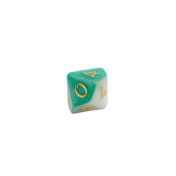 Two-Faced Iguana - 7 Piece DnD Dice Set | Acrylic RPG Gaming Dice (ONLINE ORDER ONLY)