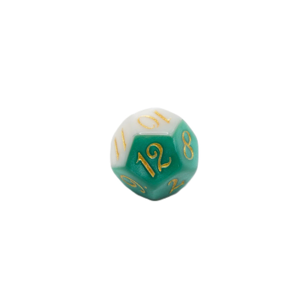 Two-Faced Iguana - 7 Piece DnD Dice Set | Acrylic RPG Gaming Dice (ONLINE ORDER ONLY)