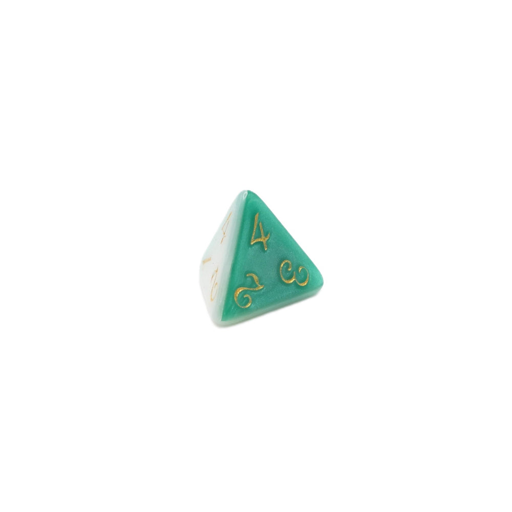 Two-Faced Iguana - 7 Piece DnD Dice Set | Acrylic RPG Gaming Dice (ONLINE ORDER ONLY)