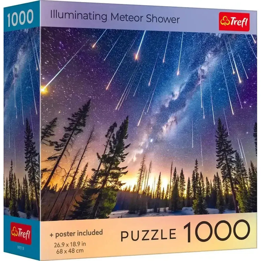 Illuminating Meteor Shower 1000 Piece Jigsaw Puzzle Trefl (ONLINE ORDER ONLY)
