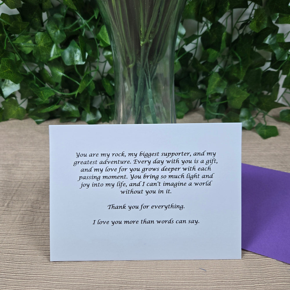 Beautiful I Love You Card (ONLINE ORDER ONLY)
