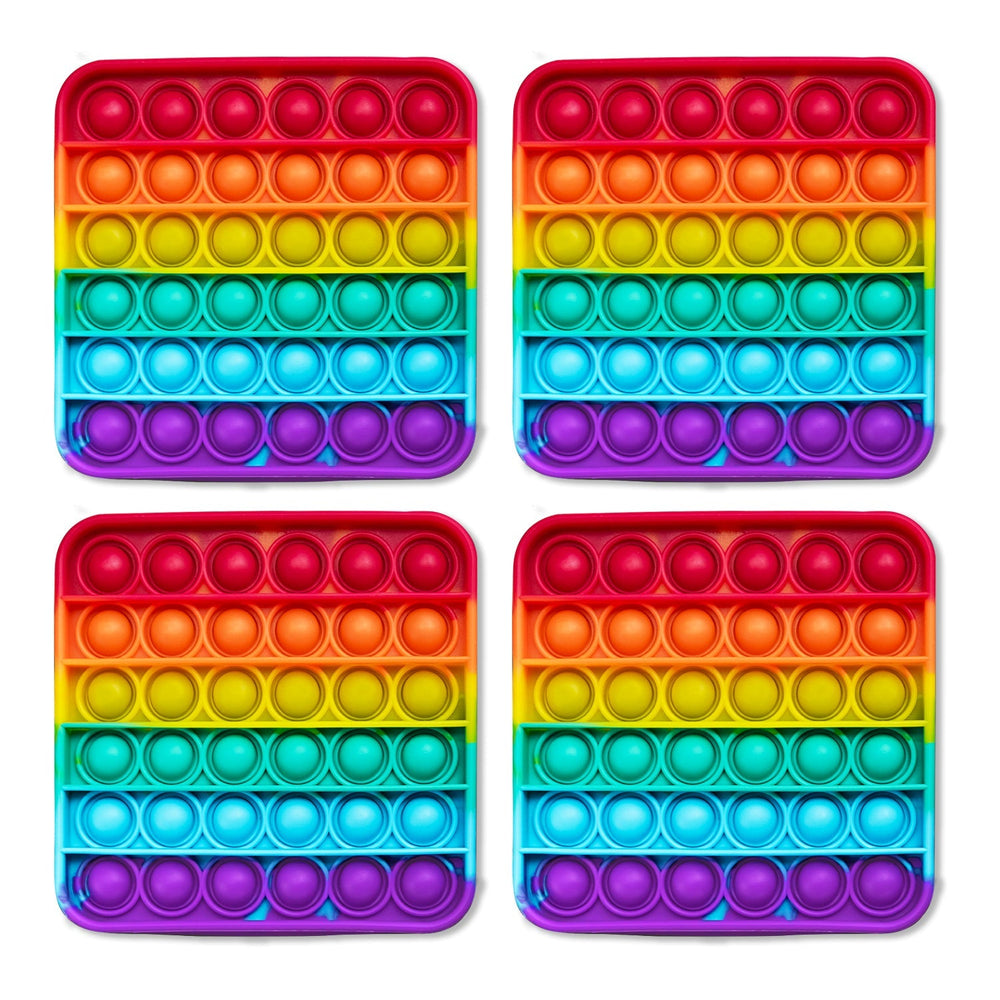 .4 Extra Rainbow Fidget Mats (The Fidget Game: Sight Words) (Online Order Only)
