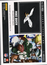 2025 Panini Luminance Mike Quick #LSIMQU Light Speed Ink Auto /100 Philadelphia Eagles Football Card (ONLINE ORDER ONLY)