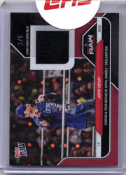 2025 Topps Now WWE John Cena #4B Event Used Sock Red Relic /5 Wrestling Card (ONLINE ORDER ONLY)