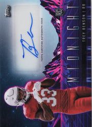 2024 Topps Midnight Trey Benson #RHSTB Horizon Autograph Rookie RC Football Card (ONLINE ORDER ONLY)