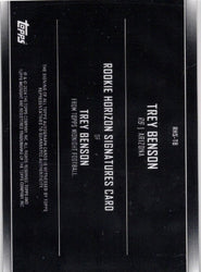 2024 Topps Midnight Trey Benson #RHSTB Horizon Autograph Rookie RC Football Card (ONLINE ORDER ONLY)