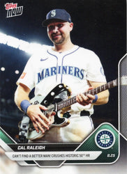 2025 Topps Now Cal Raleigh #609SP Seattle Mariners Baseball Card (ONLINE ORDER ONLY)