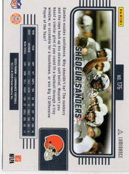 2025 Panini Luminance Shedeur Sanders #176 Blue /150 Rookie RC Football Card (ONLINE ORDER ONLY)