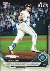 2025 Topps Now Cal Raleigh #881SP Seattle Mariners Baseball Card (ONLINE ORDER ONLY)