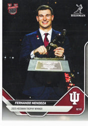 2025 Topps Bowman U Now Fernando Mendoza #60SP Indiana Hoosiers Rookie RC Football Card (ONLINE ORDER ONLY)