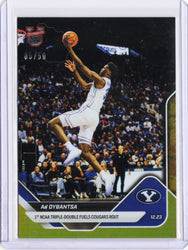 2025 Topps Bowman U Now AJ Dybantsa #39 Gold Foil /50 BYU Cougars Rookie RC Basketball Card (ONLINE ORDER ONLY)