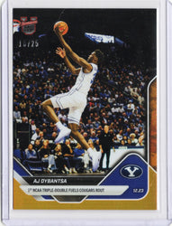 2025 Topps Bowman U Now AJ Dybantsa #39 Orange Foil /25 BYU Cougars Rookie RC Basketball Card (ONLINE ORDER ONLY)