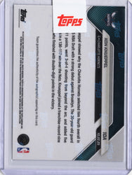 2025 Topps Now Kon Knueppel #10A Black Foil Auto /10 Charlotte Hornets Rookie RC Basketball Card (ONLINE ORDER ONLY)