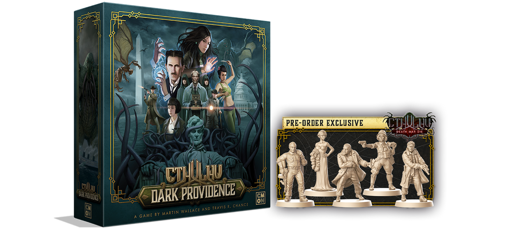 Cthulhu: Dark Providence with exclusive Cthulhu: Death May Die Investigators (ONLINE ORDER ONLY)