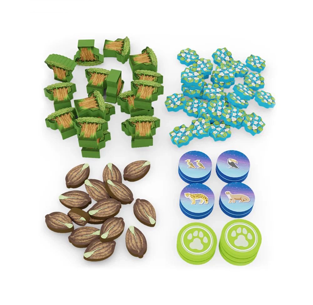 Life of the Amazonia: Upgraded Base Components (ONLINE ORDER ONLY)