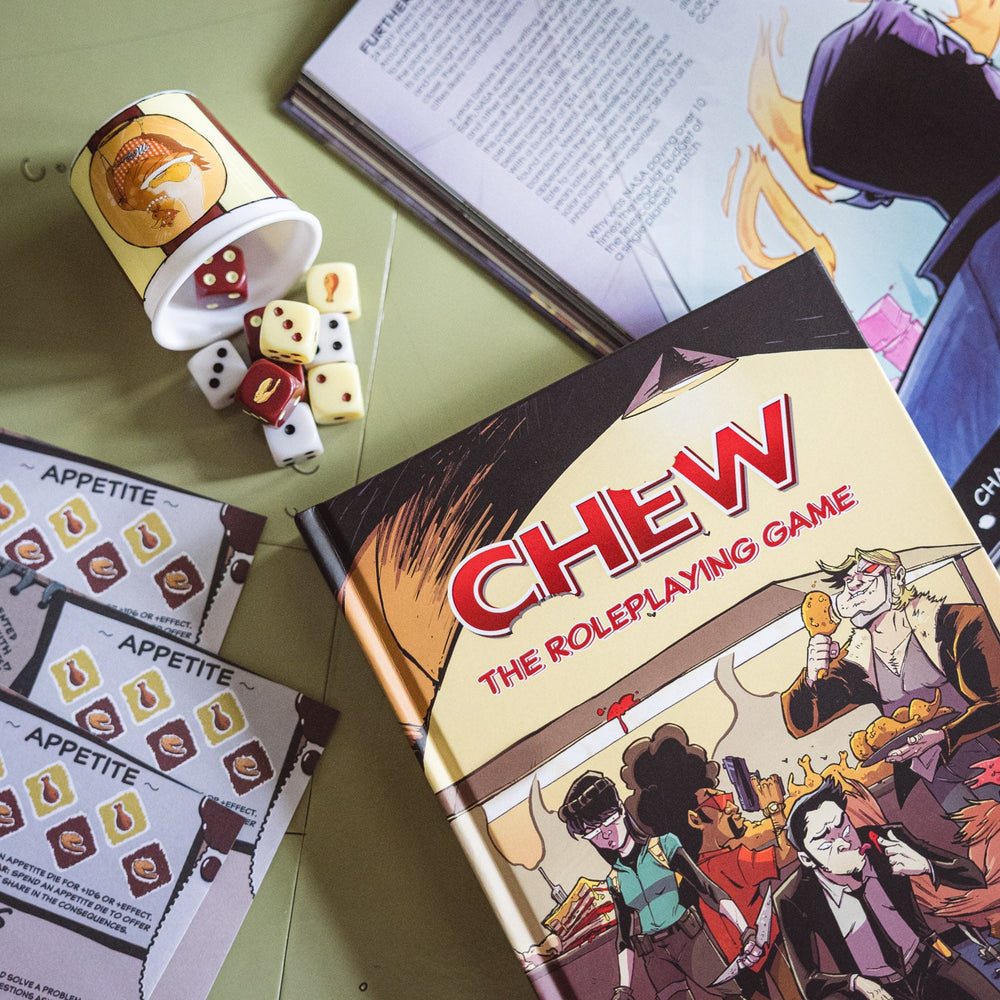 CHEW: The Roleplaying Game (RPG Book + PDF)