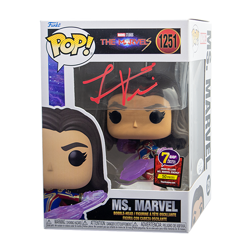 Signature Series Iman Vellani Signed Pop - Ms. Marvel (Online Order Only)