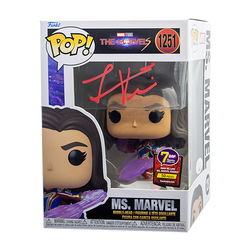 Signature Series Iman Vellani Signed Pop - Ms. Marvel (Online Order Only)
