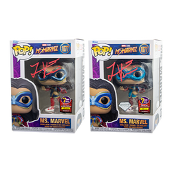 Signature Series Iman Vellani Signed Pop - Ms. Marvel (Online Order Only)