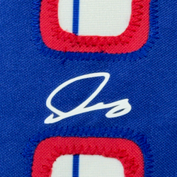 Framed Facsimile Autographed Shota Imanaga 35x39 Chicago Pinstripe Reprint Laser Auto Baseball Jersey (ONLINE ORDER ONLY)