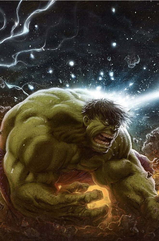IMMORTAL HULK #1 Marvel 2018 Kaare Andrews Virgin Connecting Variant (ONLINE ORDER ONLY)