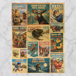 In Cool Company 500 Piece Jigsaw Puzzle Whimsigo