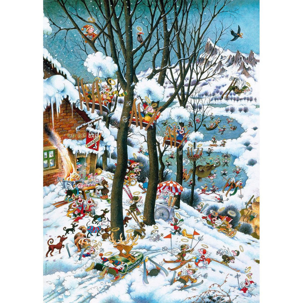 In Winter Paradise 1000 Piece Jigsaw Puzzle Heye (ONLINE ORDER ONLY)
