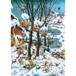 In Winter Paradise 1000 Piece Jigsaw Puzzle Heye (ONLINE ORDER ONLY)