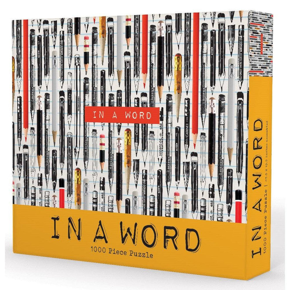 In a Word 1000 Piece Jigsaw Puzzle Gibbs Smith (ONLINE ORDER ONLY)