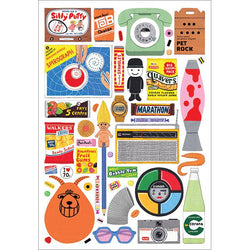 In the 70's 1000 Piece Jigsaw Puzzle Happily (ONLINE ORDER ONLY)