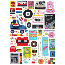 In the 80's 1000 Piece Jigsaw Puzzle Happily (ONLINE ORDER ONLY)