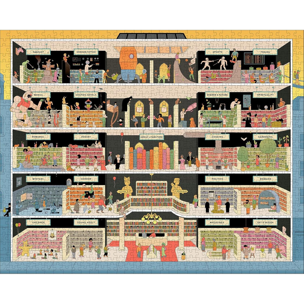 In the Bookstore 1000 Piece Jigsaw Puzzle PA Press (ONLINE ORDER ONLY)