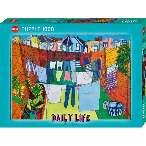 In the Courtyard Daily Life 1000 Piece Jigsaw Puzzle Heye (ONLINE ORDER ONLY)