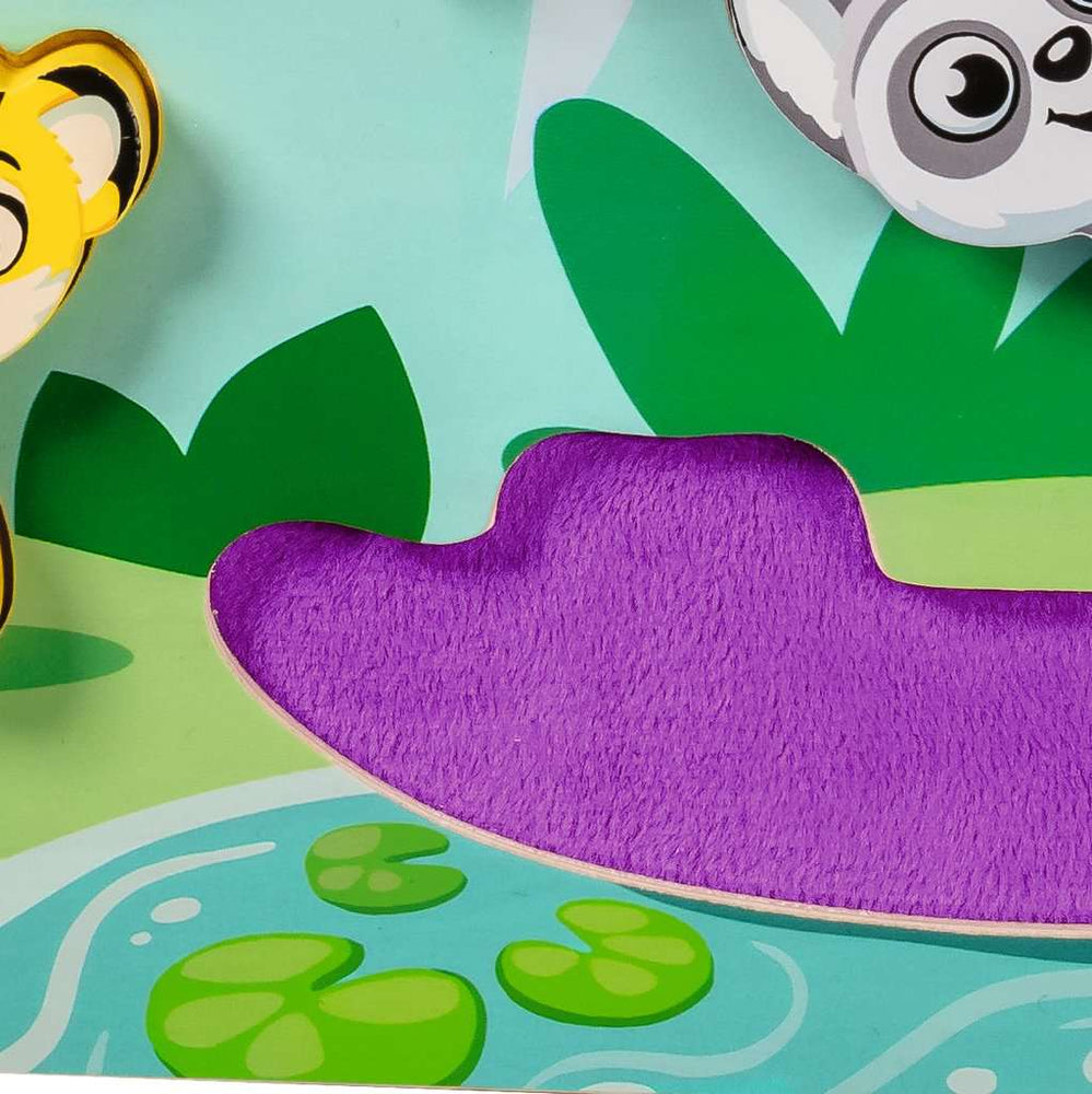 In the Jungle - Wooden Touch & Play Puzzle for Toddlers Ravensburger (ONLINE ORDER ONLY)