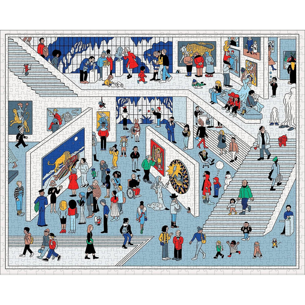 In the Museum 1000 Piece Jigsaw Puzzle PA Press (ONLINE ORDER ONLY)