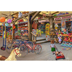 In the Toyshop 1000 Piece Wood Jigsaw Puzzle Wooden City (ONLINE ORDER ONLY)